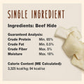 Cadet Premium Grade Beef Hide Chips Dog Chews, 2 lbs