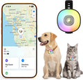 Zellar 2-in-1 Dog Tracker GPS with LED Light, Pet GPS for Pets,Rechargeable