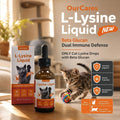 L-Lysine Beta Glucan for Cats Immune & Respiratory Drops 60ml