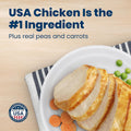 Blue Buffalo Nudges Chicken Homestyle Natural Dog Treats, Pot-Pie-Inspired Recipe, Healthy Reward or Training Treat, Made in the USA with Real Chicken, No Artificial Preservatives, 16 oz.