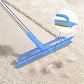 Double-Sided Carpet Rake – Long Handle Pet Hair Removal Tool for Carpets, Furniture & Car Interiors, Adjustable & Durabl