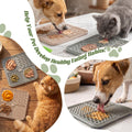 Lick Mat for Dogs and Cats, 2 Pack Silicone Lick Pad with Suction Cups