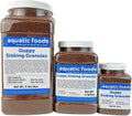 Guppy Micro Sinking Granules, Color Enhancing and Spirulina Mix for Guppies, Tetras, All Live Bearers, Baby Cichlids...W