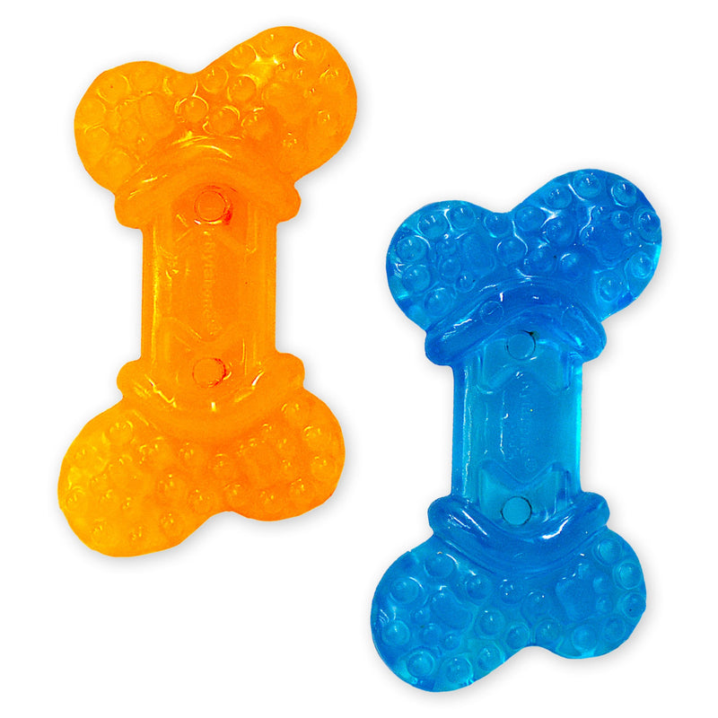 Nylabone Moderate Chew Flexi Chew Bone Peanut Butter & Bacon XX-Small/Tiny (2 Count)