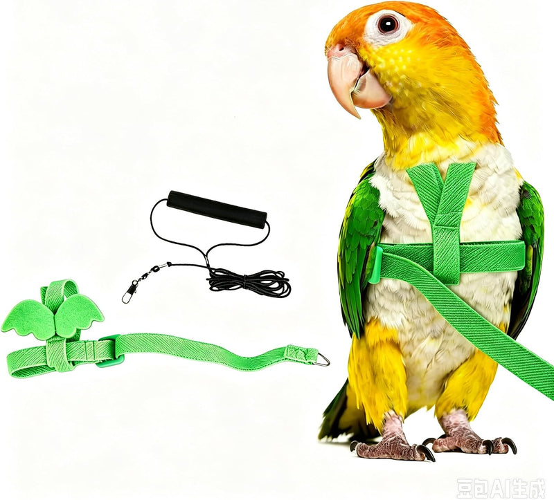 Bird Harness Leash for Pet Parrots