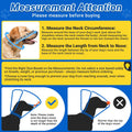 Didopet Dog Cone to Stop Licking, Clear Recovery Collar with Detachable Zipper, Sturdy Elizabethan Collar for Large Medium Small Dogs, Soft Adjustable Cone After Surgery Patented, Blue XL