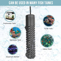 Aquarium Heater 300W, Fish Tank Heater with High-Temperature Protection and Turtle Tank Heater with Automatic Power-Off 