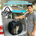 Small Animal Playpen with Surround Tunnel, Portable Foldable Outdoor Guinea Pigs Playpen with Carrying Handle, Breathabl