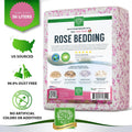 Small Pet Select Rose Paper Bedding, Odor Control, 56 L