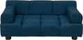 Paws & Purrs Puffer Pet Sofa Bed, Dog or Cat Couch with Tufted Cushion and Armrest, Stylish Indoor Pet Furniture