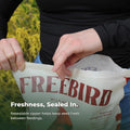 Wild Bird Seed for Outside Feeders – Premium Songbird Blend with Black Oil Sunflower, Safflower, Millet & Peanut Pieces – Bird Food for Cardinals, Finches & Songbirds – 5 lb Bag