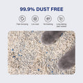 HONEY CARE Petrichor Mix Cat Litter I Tofu Cat Litter I Nature Plant-Based Pellets and Bentonite Sustainable I Low-Dust 