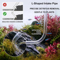 AREPK Aquarium Siphon, Fish Tank Cleaner & Water Changer for 5 Gallon Tanks