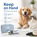 Activated Charcoal for Dogs & Cats, 2 x 60mL Pet First Aid for Accidental Toxin Ingestion, Toxin Absorber for Pet Emerge