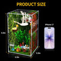 VISCOO 39 Pack Jumping Spider Enclosure,Spider Terrarium with Magnetic Door