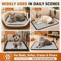 Pet Heating Pad for Cats & Dogs,Safe Electric Cat Warming Pad with Chew Resistant Cord,Automatic Induction Heated Cat Be