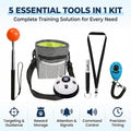Pet Training Kit -Target Stick,Training Clicker,Whistle,Bell,Treat Pouch- Dog Training Equipment Tools, Agility Training Lure Course For Dogs,Cat Toilet Trainer Kit, Kitten Puppy Behavior Aids Trick