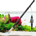 AQQA Gravel Vacuum for Aquarium Siphon - Adjustable Flow Fish Tank Cleaner