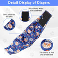 5 Pack Dog Diapers Male, High Absorbing Dog Wraps, Belly Bands for Male Dogs with Incontinence or Frequent Urination, Wa
