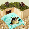 4-Piece Sugar Glider Bonding Pouch Carrier Bag, Durable Polyester Small Animal Sleeping Bag with Adjustable Shoulder Str