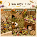 Sukh Hamster Bedding Odor Control - 150G Flowers & Herbs for Small Animals