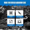 Penn-Plax Quick-Net Aquarium Fish Net - 4 x 3 in Fine Mesh, 10 in Vinyl-Covered Braided Handle - Small Aquarium Cleaning
