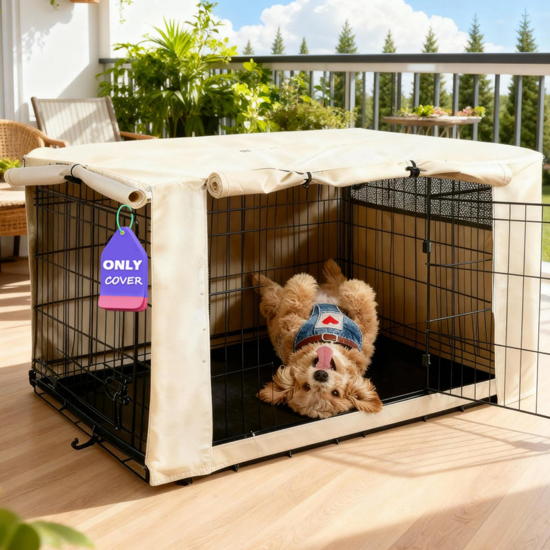 HiCaptain Dog Crate Cover 36.0