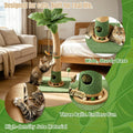 Cat Scratching Post, 40" Tall Scratcher Tree with Multiple Interactive Toys