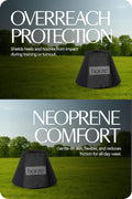HORZE Pro Overreach Bell Boots for Horses, Neoprene Pair Horse Bell Boots