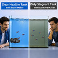 FREESEA Magnetic Wave Maker for Aquarium: 1s Mounts on 15mm Glass Secure