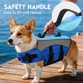ASENKU Dog Life Jacket with Reflective Stripes, Adjustable High Visibility Dog Safety Vest, Ripstop Lifesaver, Pet Prese