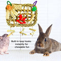 Rabbits Chew Toy, Bunny Cage Hanging Chew Toys and Treats