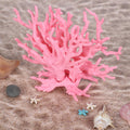 Artificial Aquarium Coral Ornament Pink Fish Tank Fake Coral Plastic Fish Tank Plants Decoration Aquarium Decor Plastic 