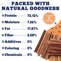 Amazing Dog Treats - 6 Inch Medium Size Bully Sticks (10 Count) - Bulk Bully Sticks for Dogs - No Hide Bully Stick Dog B