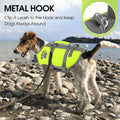 Queenmore XS Dog Life Jacket, Puppy Life Jackets for Small Dogs, Small Doggie Life Vest for Swimming, Lightweight Extra Small Dog Swim Vest with Handle, Puppy Life Vest for Boating, Cat Lifevest