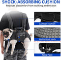Wakytu Dog Backpack Carrier for Dogs,Dog Lift Harness