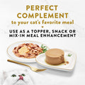 Fancy Feast Purina Appetizers Lickable Grain Free Wet Cat Food Topper Skipjack Tuna Appetizer with Sole - 1.1 oz. Trays,