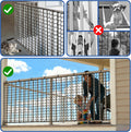 Safety Net Kids Pet Balcony Protection Rope Net Stair Safety Netting for Railings Playground Safety Net Golf Practice Ne