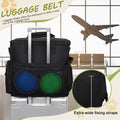 Dog Travel Bag Airline Approved–Pet Travel Tote with Collapsible Bowls,Food Containers & Feeding Mat–Multi-Pocket Organi