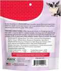 Crunchez Berry Blend - Crunchy Fruit Flavored Treat Bites - Sugar Gliders, Squirrels, Marmosets, Prairie Dogs, Hamsters,