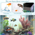Clear Mesh Netting Aquarium Mesh 4 x 6.5 Feet