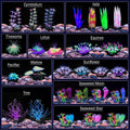 Soft Silicone Glow-in-Dark Anemone with Natural Water Motion