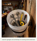 5-Gallon Bucket Holder, Wall-Mounted Istallation,Applicable to Courtyards, Warehouses, and Horse Farms (Excluding Bucket