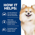 Hill's Prescription Diet c/d Multicare Low Fat Urinary Care Dry Dog Food, Chicken, 8.5 lb. Bag