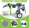 Lightweight and Adjustable Dog Wheelchair for Back Legs XXS