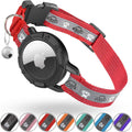 Reflective AirTag Cat Collar, Integrated Cat Collar with Air Tag Holder