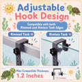 Adjustable Hanging Turtle Basking Platform, Turtle Dock