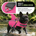 Dog Life Jacket, Small Dog Shark Life Vest for Swimming