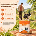 Flea and Tick Support for Dogs Chewables - 90 Soft Chews Natural Seasonal Defense Supplement,Dog Immune Support Formula,