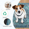 Lahome Super Absorbent & Leakproof Washable Dog Pee Pads - 2 Pack Value Set - Waterproof, Non-Slip Reusable Pads for Pup